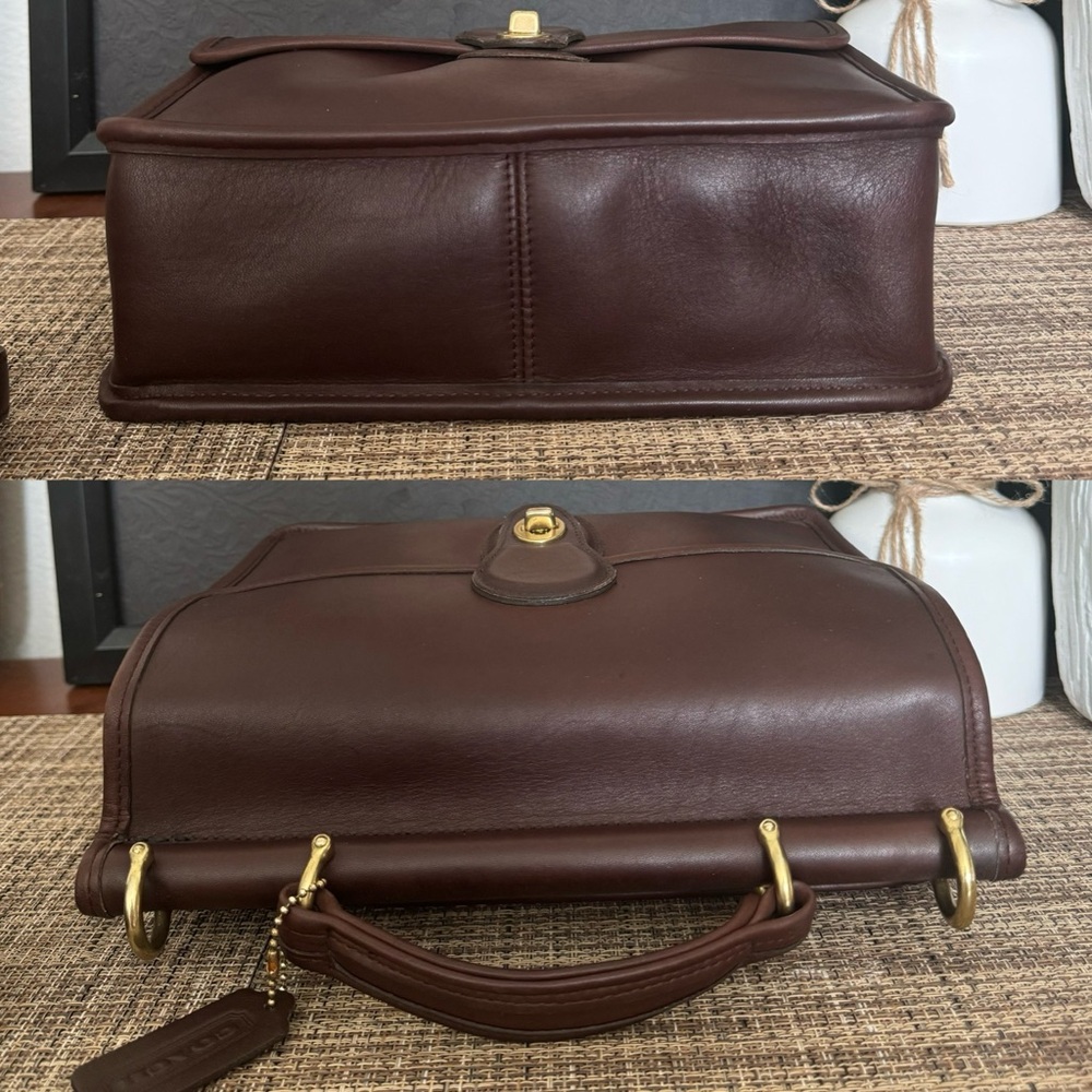 ❤️SOLD❤️Vintage Coach Mahogany Willis Bag 9927 - Picture 7 of 14